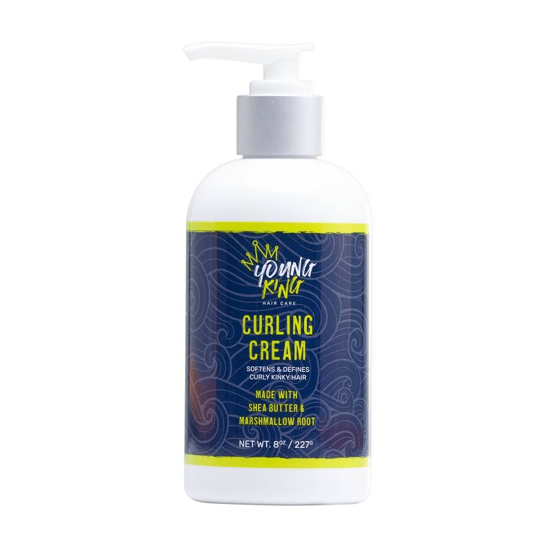 Young King Hair Care Curling Cream - 8oz, 1 of 10
