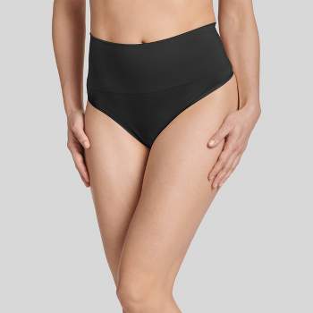 ASSETS by SPANX Women's All Around Smoothers Thong - Black 1X