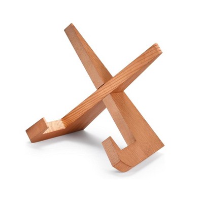 REGAL TRUNK & CO. 4.9 x 6.5 Inch Solid Wooden Cookbook Stand-Brown