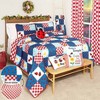 The Lakeside Collection Ladybug Polka Dot Quilt Ensemble - Standard Sham 1 Pieces - 2 of 2