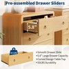 7 Drawer Dresser for Bedroom, Wooden Chest of Dressers for Deep Drawers, Modern Dressers Organizer with Round Handle,TV Stand - 3 of 4