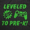 Youth Funny T Shirts Leveled Up to Pre K Sarcastic Video Game Graphic Novelty Graduation Tee for Kids - Crazy Dog Youth T Shirt For Gamers - 2 of 4