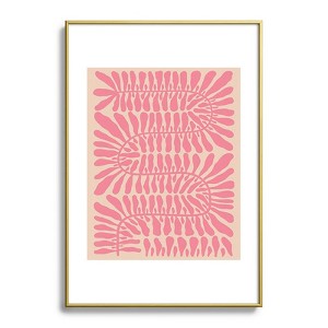 Alisa Galitsyna One HundredLeaved Plant Metal Framed Art Print - Deny Designs - 1 of 4