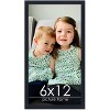 PosterPalooza | Panoramic Slim Profile Black Picture Frame - UV Acrylic, Foam Board Backing, Hanging Hardware - 2 of 4