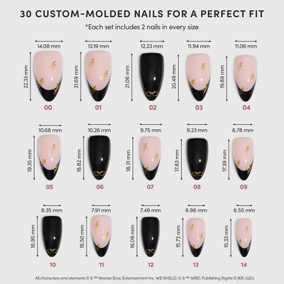 Glamnetic Harry Potter Press-On Nails - 30ct - Ulta Beauty