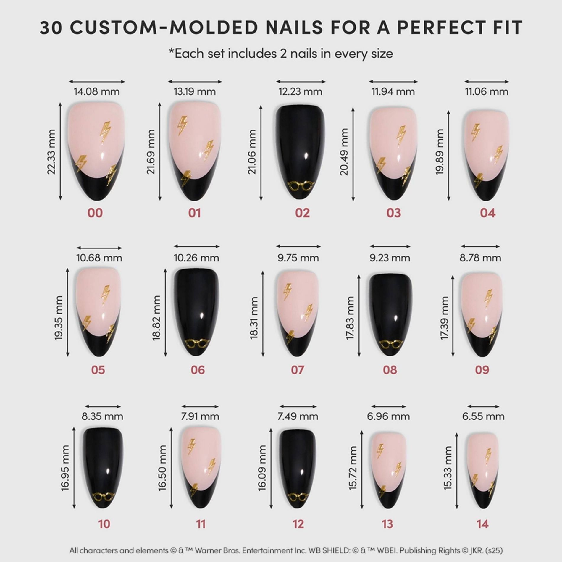 Glamnetic Harry Potter Press-On Nails - 30ct - Ulta Beauty