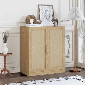 Lirago Accent Storage Cabinet Medicine Cabinets 36*31 Natural - 1 of 4