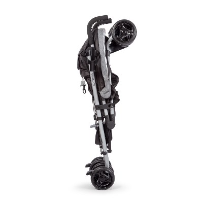 Black and Gray Lightweight Steel Frame Umbrella Stroller