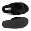 Jessica Simpson Womens Cross Band Plush Slide Slipper Slide - 4 of 4