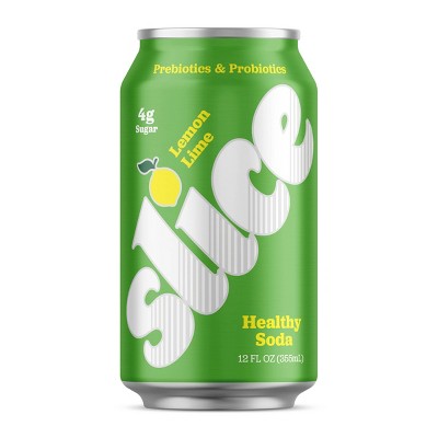 Slice Lemon Lime Soda - 12 fl oz