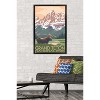 Trends International Lantern Press - Grand Teton Moose & Mountains Framed Wall Poster Prints - 2 of 4