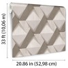 Veer Decor Modern Losange Wood Wallpaper - 3 of 4