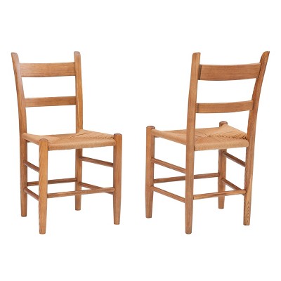 Set of 2 Linus Side Chairs Natural - Linon