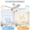 BestParts 42" Ceiling Fan with LED Light & Remote Control - Reversible DC Motor - 3 of 4