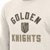 NHL Vegas Golden Knights Men's Long Sleeve Oat Crew Neck Fleece - 3 of 3