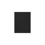 LUX Colored Paper 32 lbs. 8.5" x 11" Black Linen 250 Sheets/Pack (81211-P-BLI-250)