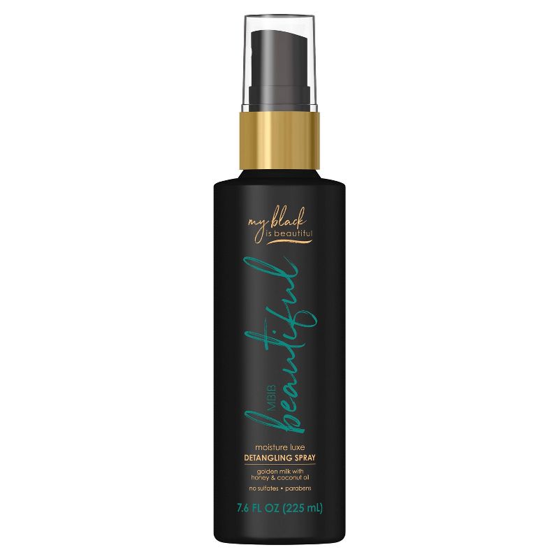 My Black is Beautiful Sulfate Free Moisturizing Luxe Detangler Spray with Golden Milk for Curly Hair-7.6 fl oz, 1 of 9