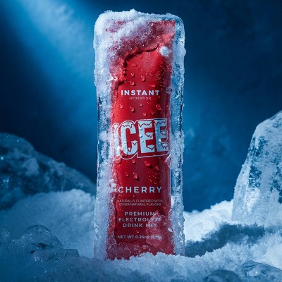 Instant Hydration Icee Cherry Electrolyte Drink Mix Sports Drink - 10ct/67gms