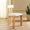 Cayde Boucle Seat Dining Chair - DCH8806 - Safavieh - 3 of 4