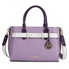 MKF Collection Jamie Vegan Leather Women's Satchel Bag by Mia K - 2 of 4