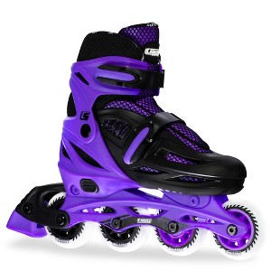 Crazy Skates Blade Adjustable Inline Skates For Girls And Boys - Unisex Skates - Adjust To Fit 4 Sizes - 1 of 4
