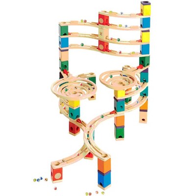 Hape Quadrilla Cyclone Wooden Marble, Maze Wooden Toy Marble