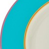 Kit Kemp by Spode 11" Calypso Dinner Plate, Vibrant Colors, Porcelain, Dishwasher and Microwave Safe, Ideal for Pasta, Meat, Vegetables - 3 of 4