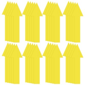 Unique Bargains Self Adhesive Waterproof Office Marking Arrow Sticker 40 Pcs - 1 of 4