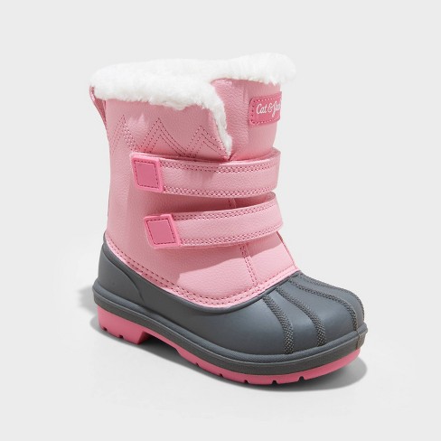 Toddler Boys' Denver Winter Boots - Cat & Jack™ Black 5t : Target