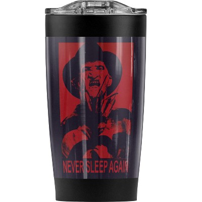 Nightmare On Elm Street Never Sleep Again Steel Tumbler 20oz Coffee Travel Mug