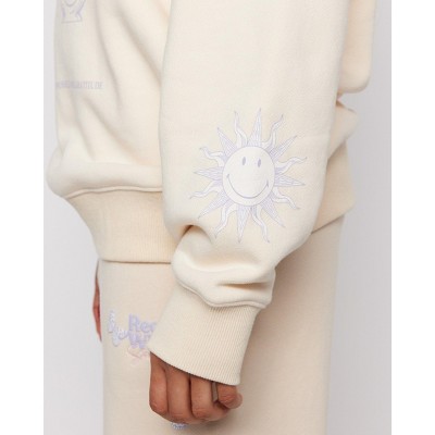 Samii Ryan | Reconnect Crewneck , Ivory , XX-Large , 6