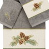 Linum Home Textiles 100% Turkish Cotton PIERRE Embellished Towel Set - 2 of 4