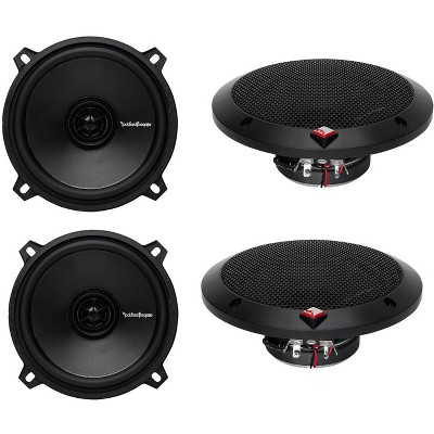 (2) Pairs Rockford Fosgate R1525X2 5.25" 2-Way 320 Watt Total Car Audio Speakers