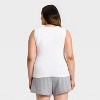 Women's Ribbed Seamless Tank Top - A New Day™ - 2 of 3