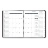 Triple View Weekly Vertical-Column Format Appointment Book, 11 x 8.25, Black Cover, 12-Month (Jan to Dec): 2026 - 3 of 4
