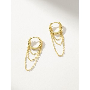 Uncommon James Chains Huggie Earrings - 1 of 3