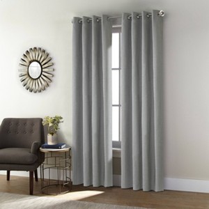 Stockton Grommet Top Blackout Curtain Panel - Thermaplus - 1 of 4