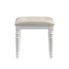 New Classic Furniture, Valentino Vanity Table Stool-White - 2 of 4