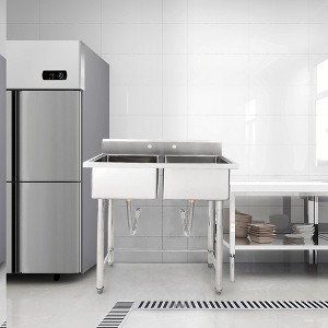 Garvee Freestanding Sink, Commercial Stainless Steel Sink,Compartment Sink, Prep & Utility Sink for Home, Restaurant, Laundry, Garage, Outdoor - 1 of 4