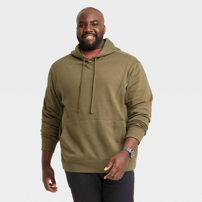 Men's Big & Tall Quarter-zip Sweatshirt - Goodfellow & Co™ Dark