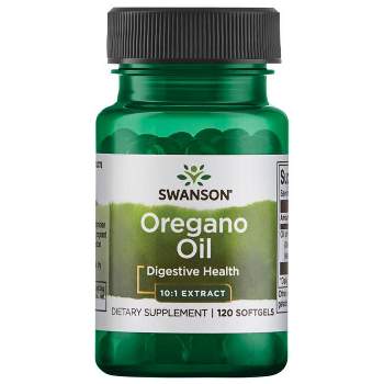Swanson Herbal Supplements Oregano Oil 10:1 Extract 150 mg Softgel 120ct