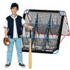 2 in 1 Baseball Rebounder Net, Sports Baseball Rebounder with Adjustable Angle, Throwing & Fielding Training Device for Softball, Football, Volleyball - 2 of 4