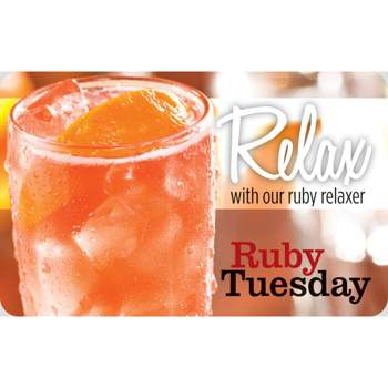 Ruby Tuesday $25 (Email Delivery)