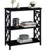 Bella Depot Console Table with 3-Tier Storage Shelves and Solid Wood Legs - 4 of 4