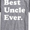 Men's - Instant Message - Best Uncle Ever Short Sleeve Graphic T-Shirt - 2 of 4