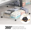 Whizmax 2 Pack Under Bed Storage with Wheels Rolling Containers Organizer Drawers Bins Cart for Clothes Blankets Shoes Linen Sweater - 4 of 4