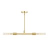 Vasei 2 Light 34" Pendant - PND4179 - Brass/Clear - Safavieh - 2 of 4