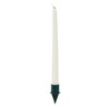 Bright Creations 40 Pack Green Plastic Candle Holder Stakes for Weddings, Celebrations, Floral Table Centerpieces, 1 x 2.4 In - 4 of 4