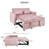 NicBex 3-in-1 Sofa Bed with Adjustable Backrest,Pull-Out Couch Bed with Pockets,Convertible Loveseat with Pillows,Sleeper Sofa for Living Room - 3 of 4
