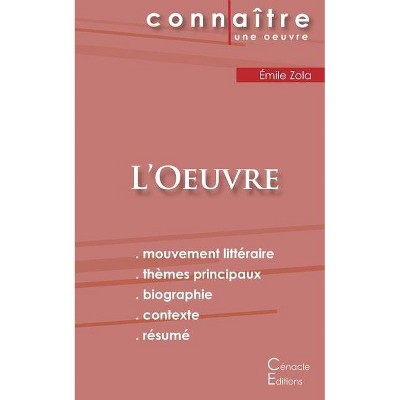 Fiche de lecture L'Oeuvre de Émile Zola (Analyse littéraire de référence et résumé complet) - (Paperback)